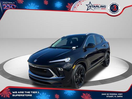 Ebony Twilight Metallic 2026 Buick Encore GX Sport Touring