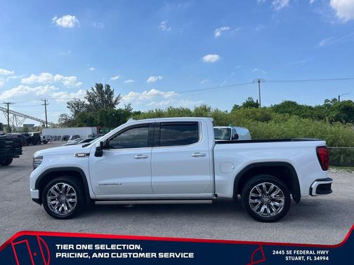 White Frost Tricoat 2023 GMC Sierra 1500 Denali