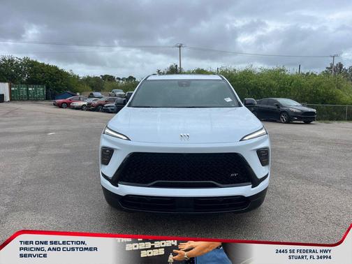 iridescent white tricoat 2026 Buick Enclave Sport Touring