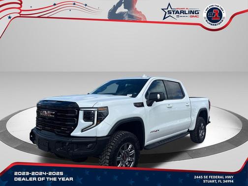 Summit White 2026 GMC Sierra 1500 AT4X
