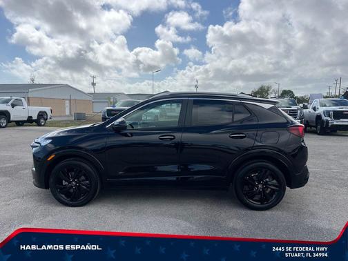 Ebony Twilight Metallic 2026 Buick Encore GX Sport Touring