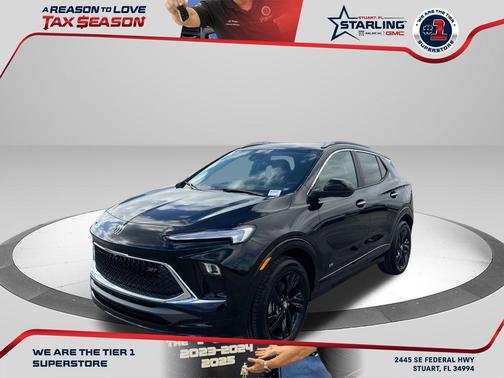 Ebony Twilight Metallic 2026 Buick Encore GX Sport Touring