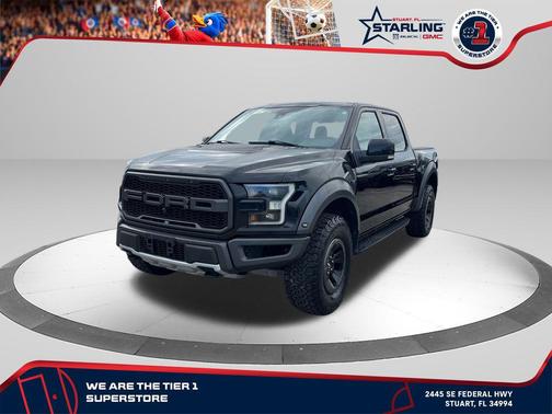 SHADOW BLACK 2018 Ford F-150 Raptor