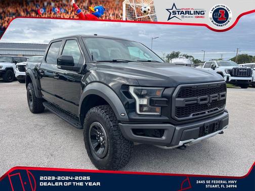 SHADOW BLACK 2018 Ford F-150 Raptor