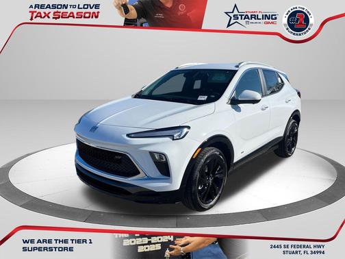 Summit White 2026 Buick Encore GX Sport Touring