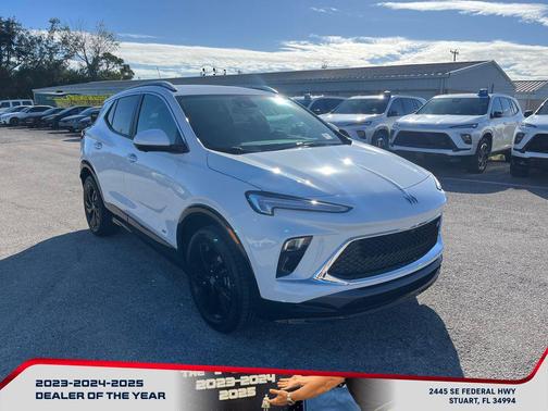 Summit White 2026 Buick Encore GX Sport Touring
