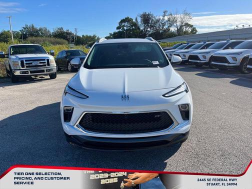 Summit White 2026 Buick Encore GX Sport Touring