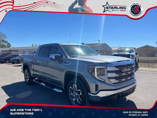 Sterling Metallic 2026 GMC Sierra 1500 SLE