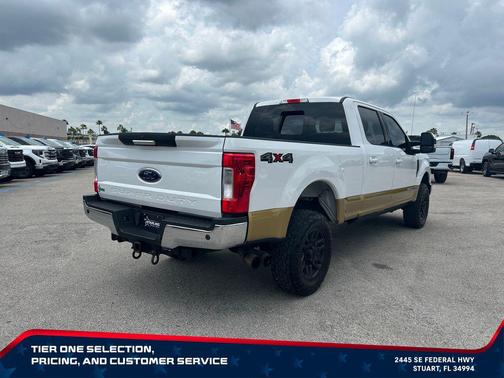 OXFORD WHITE 2019 Ford F-250 Lariat