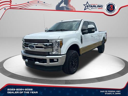 OXFORD WHITE 2019 Ford F-250 Lariat