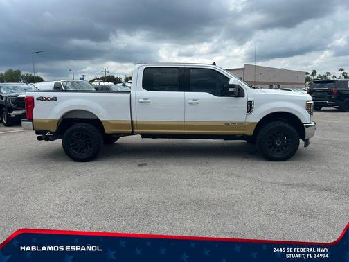 OXFORD WHITE 2019 Ford F-250 Lariat