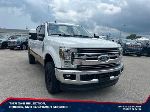 OXFORD WHITE 2019 Ford F-250 Lariat