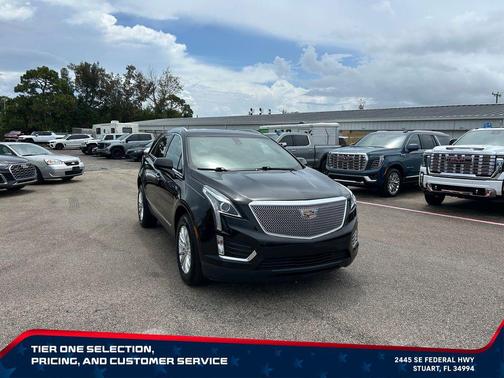 Stellar Black Metallic 2018 Cadillac XT5 Base