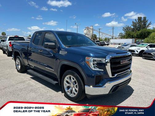Pacific Blue Metallic 2021 GMC Sierra 1500 Base