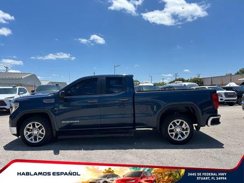 Pacific Blue Metallic 2021 GMC Sierra 1500 Base