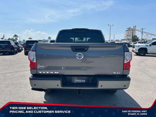 Gun Metallic 2021 Nissan Titan SV