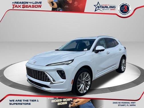 Iridescent White Tricoat 2026 Buick Envision Avenir AWD