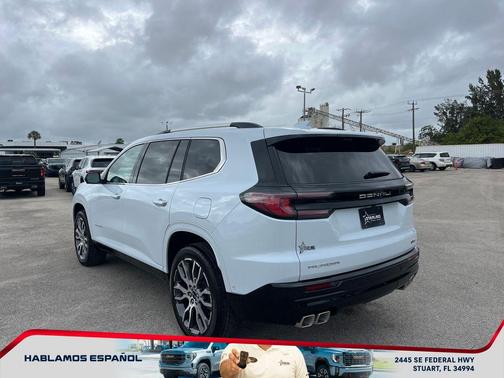 Glacier White Tricoat 2026 GMC Acadia Denali
