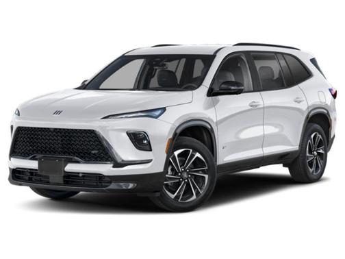 White Frost Tricoat 2025 Buick Enclave Sport Touring