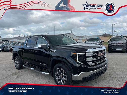 Onyx Black 2026 GMC Sierra 1500 SLE