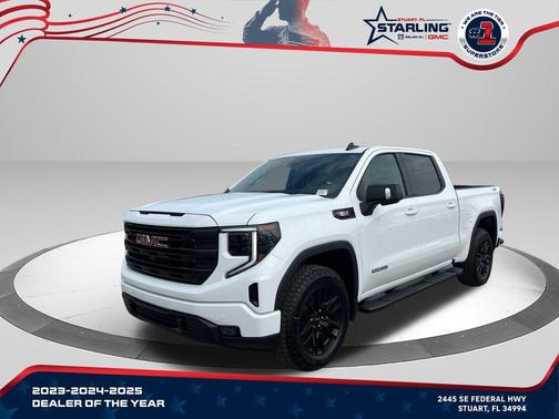 Summit White 2026 GMC Sierra 1500 Elevation