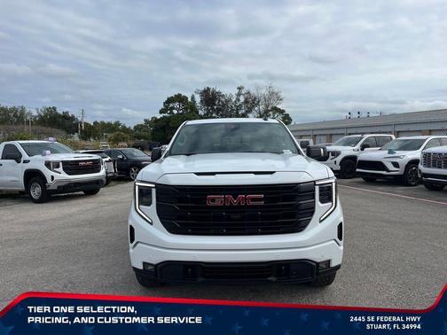 Summit White 2026 GMC Sierra 1500 Elevation