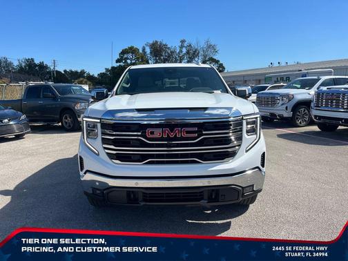Summit White 2026 GMC Sierra 1500 SLT