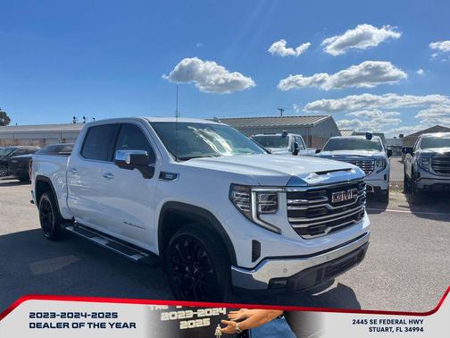 Summit White 2026 GMC Sierra 1500 SLT