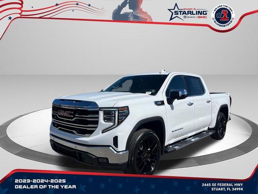 Summit White 2026 GMC Sierra 1500 SLT