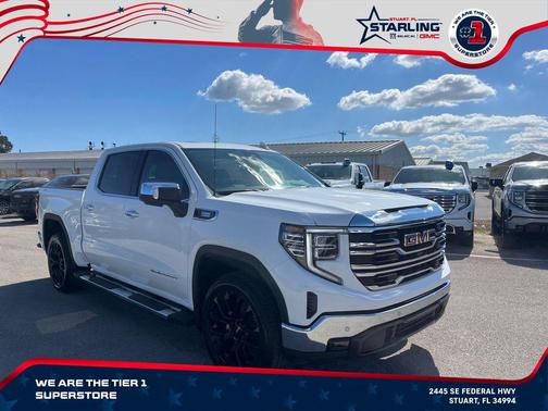 Summit White 2026 GMC Sierra 1500 SLT