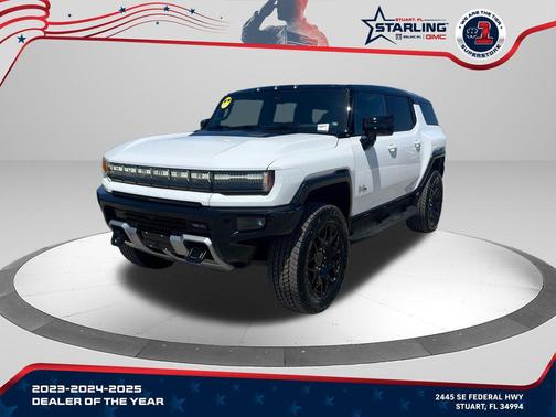 Interstellar White 2026 GMC HUMMER EV SUV 2X