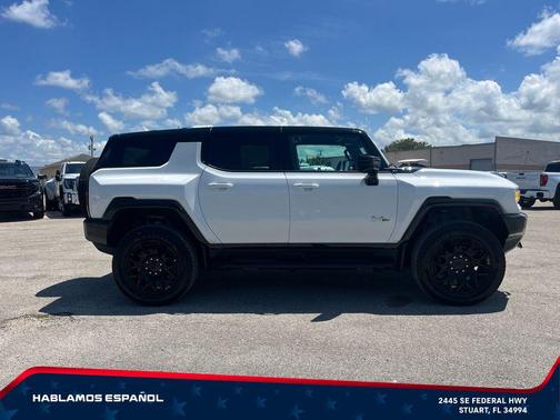 Interstellar White 2026 GMC HUMMER EV SUV 2X