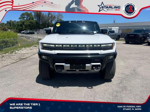 Interstellar White 2026 GMC HUMMER EV SUV 2X