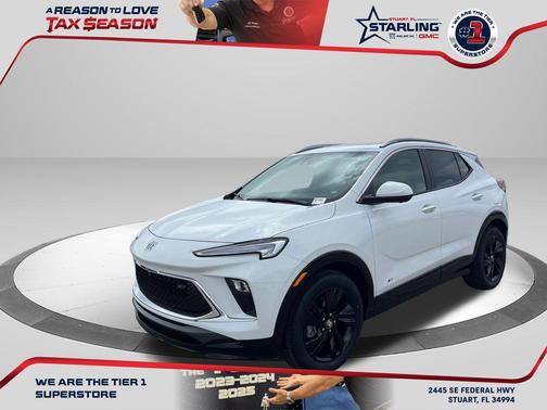 Summit White 2026 Buick Encore GX Sport Touring