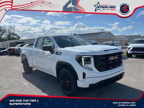Summit White 2026 GMC Sierra 1500 Elevation