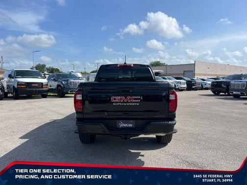 Onyx Black 2025 GMC Canyon Elevation