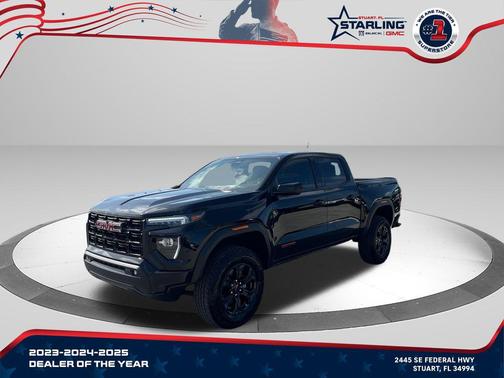 Onyx Black 2025 GMC Canyon Elevation