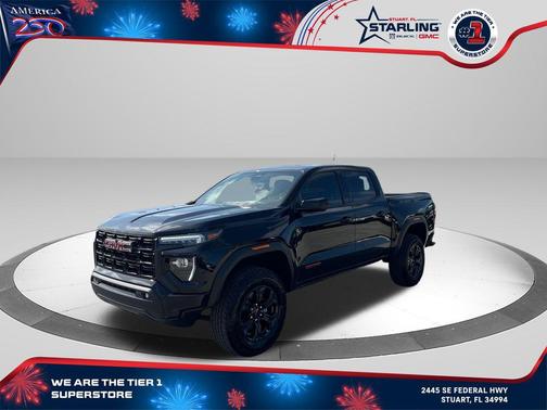 Onyx Black 2025 GMC Canyon Elevation