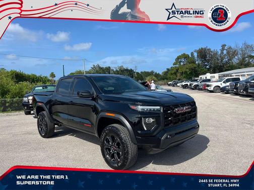 Onyx Black 2025 GMC Canyon Elevation