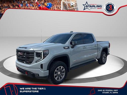 Thunderstorm Gray 2024 GMC Sierra 1500 AT4