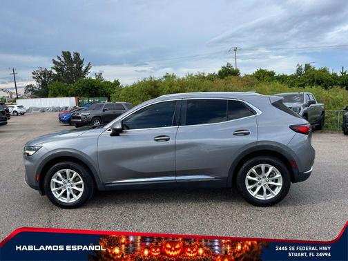 Satin Steel Metallic 2021 Buick Envision FWD Preferred