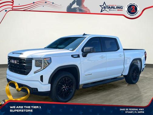 Summit White 2026 GMC Sierra 1500 Elevation