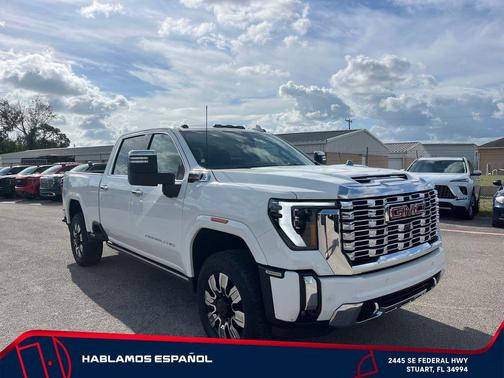 Summit White 2025 GMC Sierra 3500 Denali