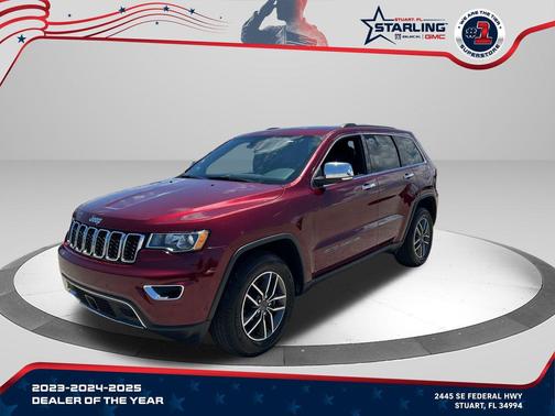Velvet Red Pearlcoat 2020 Jeep Grand Cherokee Limited