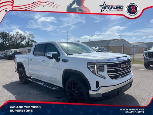 Summit White 2026 GMC Sierra 1500 SLT