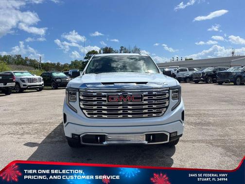 Glacier White Tricoat 2026 GMC Sierra 1500 Denali
