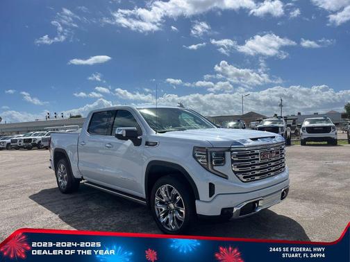 Glacier White Tricoat 2026 GMC Sierra 1500 Denali