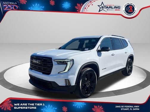 Summit White 2026 GMC Acadia Elevation FWD