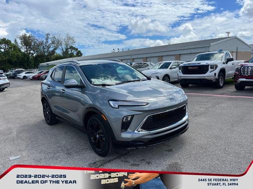 Moonstone Gray Metallic 2026 Buick Encore GX Sport Touring