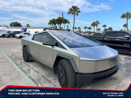 Stainless Steel 2024 Tesla Cybertruck All-Wheel Drive